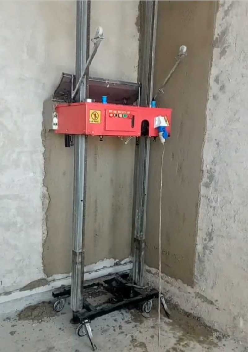 自動抹灰機(jī)器自動粉墻機(jī)抹墻機(jī)