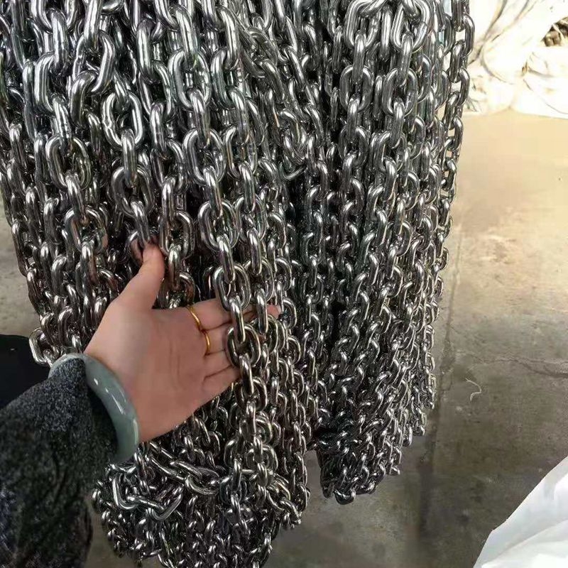 廠家直銷G80起重鏈條 拉力大耐磨損錳鋼起重鏈條