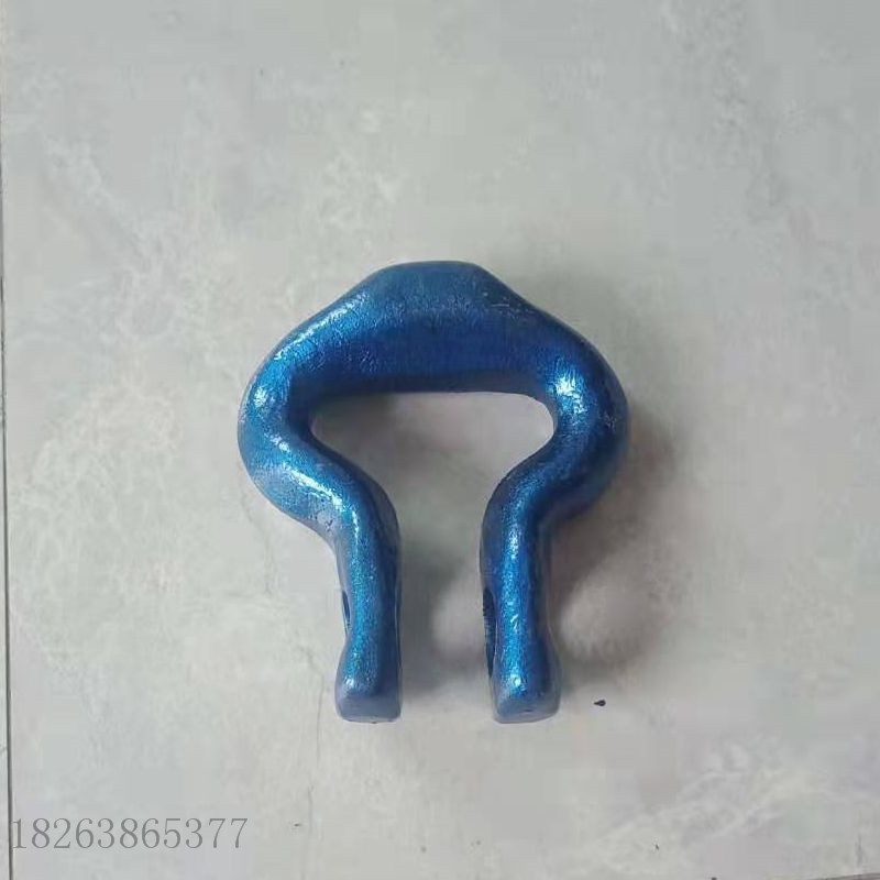 廠家批發(fā)礦用刮板機(jī)鏈接環(huán)開口式鏈接環(huán)馬蹄環(huán)鍛打礦用鏈接環(huán)