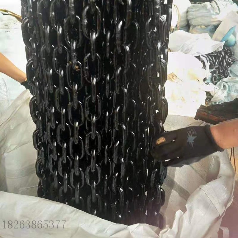 家直供G80級鏈條 起重鏈條12*36 吊裝鏈條高承重防生銹80級鏈條