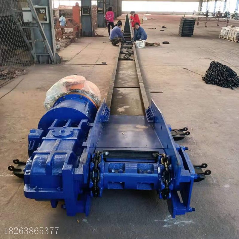 廠家直供煤礦用刮板運輸機40T邊雙鏈 中雙鏈 大電機 礦用刮板機