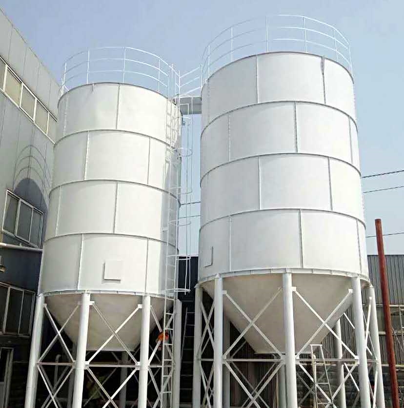 濟(jì)南面粉廠專用鍍鋅式鋼板倉