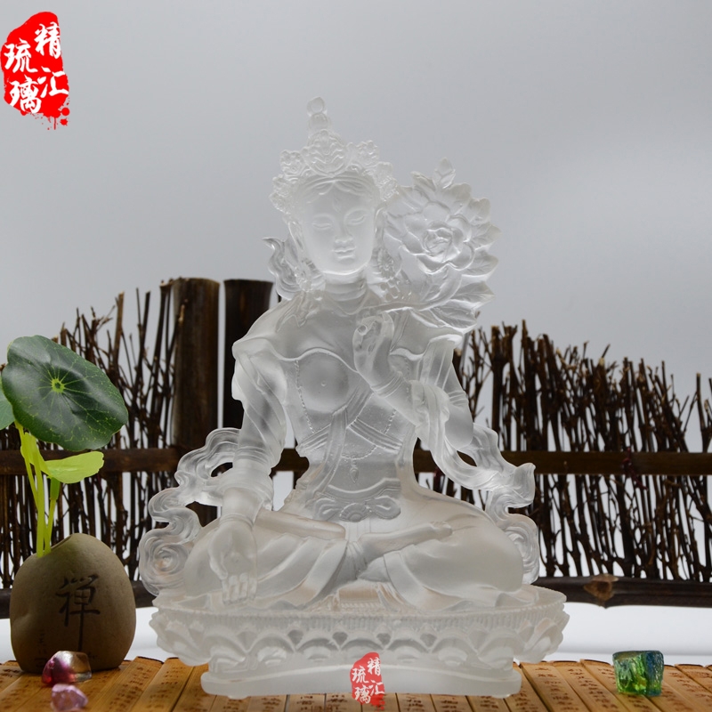 白度母琉璃佛像批發(fā)廠家，廣州深圳琉璃佛像批發(fā)制作