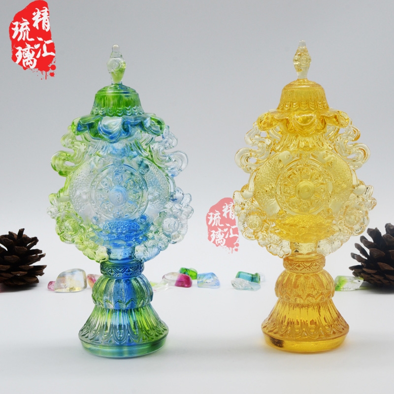 八吉祥合集琉璃佛具批發(fā)寺廟法會法器 廣州琉璃生產(chǎn)批發(fā)廠家