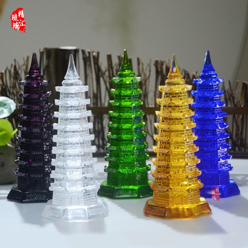琉璃文昌塔，琉璃風(fēng)水法器 廣州琉璃廠家直銷定制