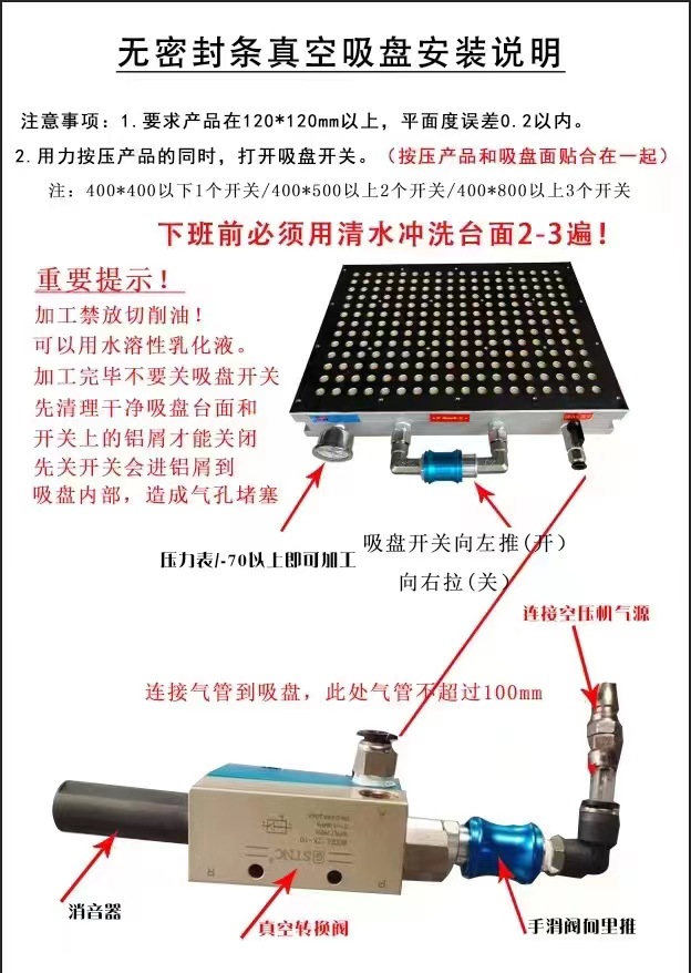 旭未艾真空吸盤及夾治具方案咨詢