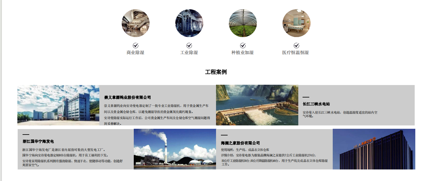 環(huán)境濕度控制方案落地咨詢