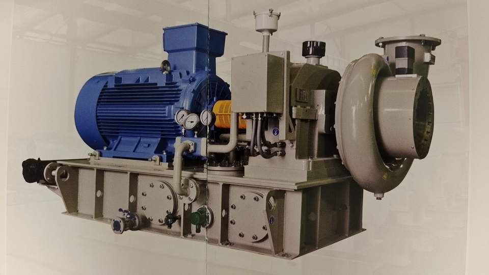 旭曠高速離心鼓風機應用于硫磺加收－反應氣風機
