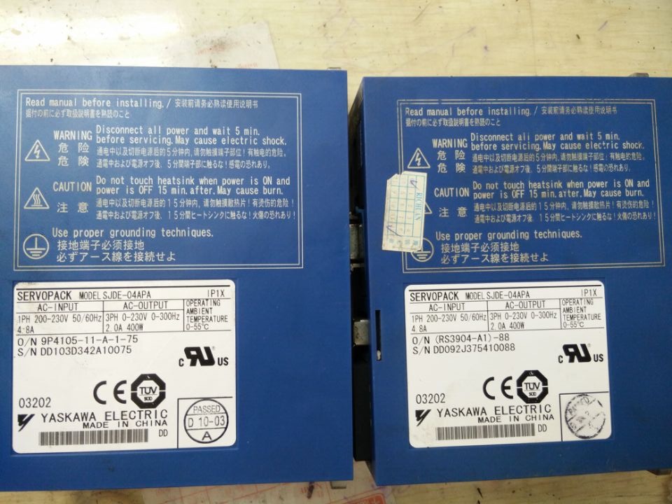 安川伺服電機(jī)SJME-08AMA4C現(xiàn)貨原裝銷(xiāo)售咨詢