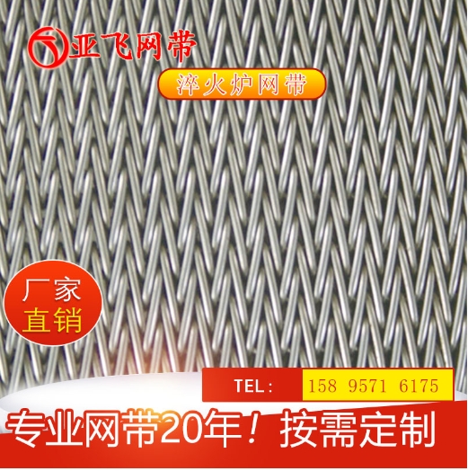 工廠直銷淬火爐網帶揚州亞飛