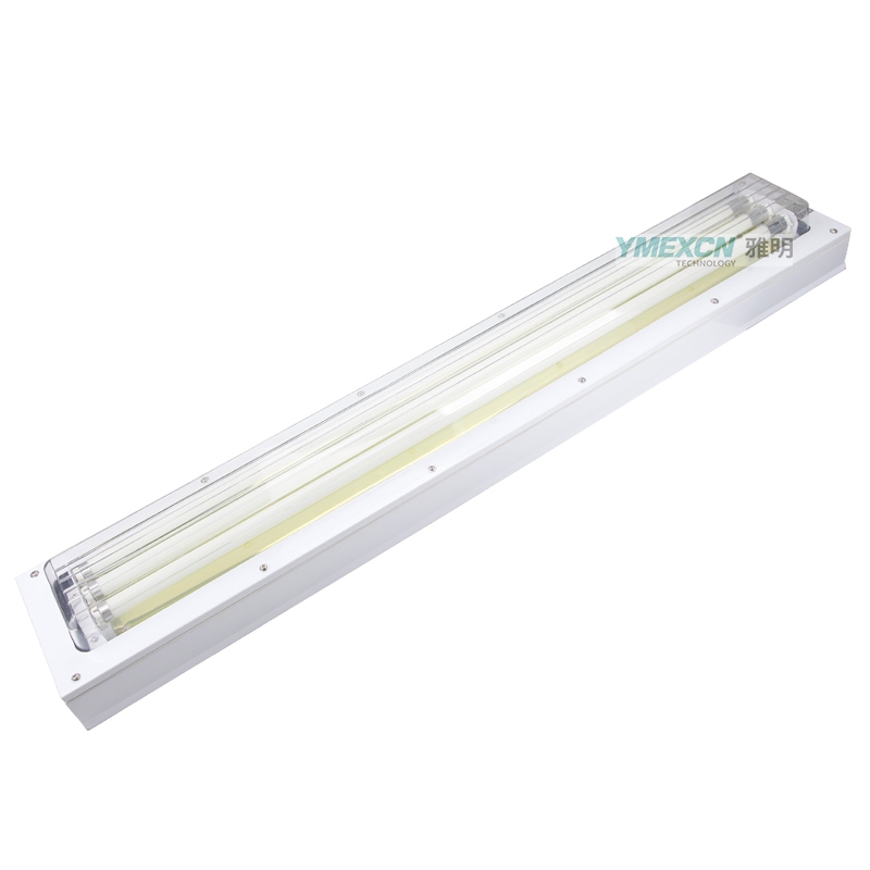 雅明BJY-2x36w凈化防爆燈單雙管led照明應急兩用燈吸頂式日光燈
