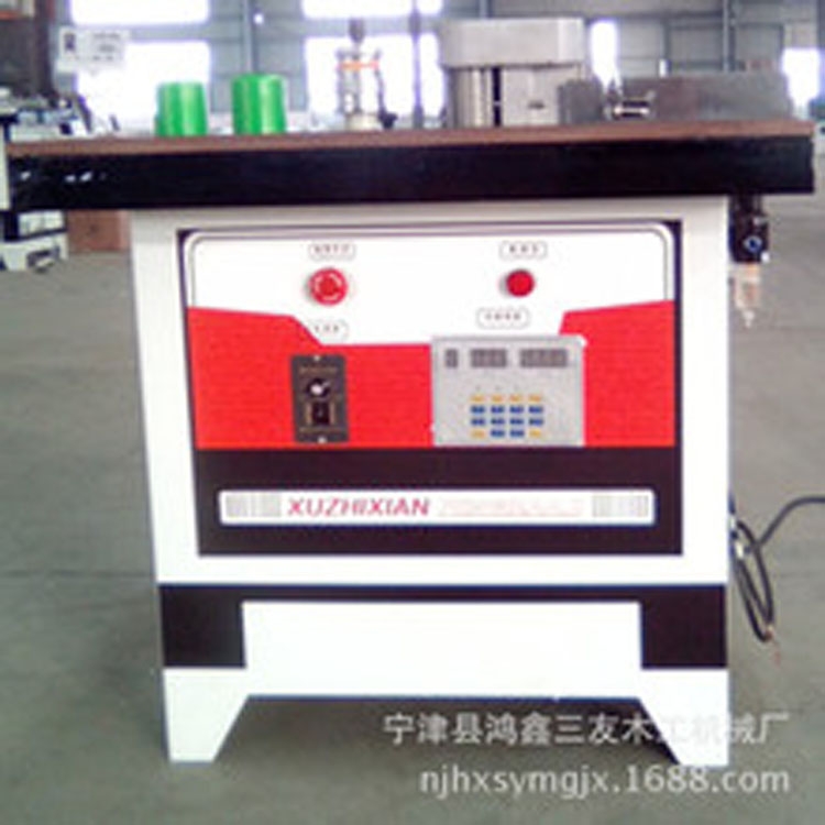 名牌產(chǎn)品手動(dòng)曲直線封邊機(jī)鴻鑫三友木工機(jī)械廠家直銷