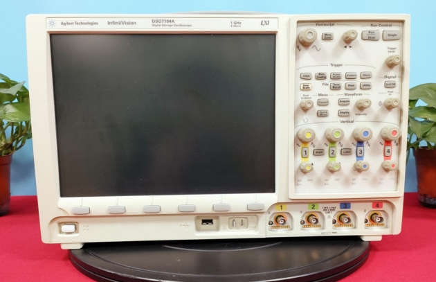 閑置二手美國Agilent DSO7104B示波器回收安捷倫DSO7104B