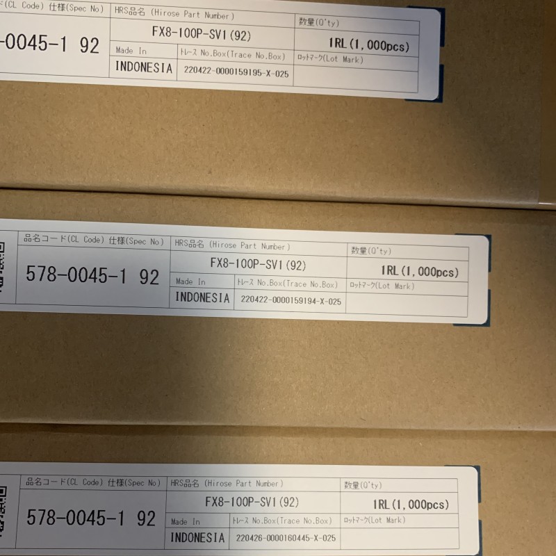 無(wú)錫市廣瀨連接器FX8C-140P-SV6(92)