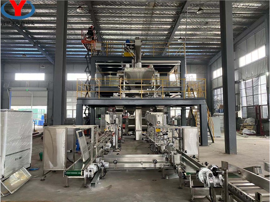 黃腐酸鉀水溶肥設(shè)備 包裝機(jī)械 成套 宇承自動(dòng)化