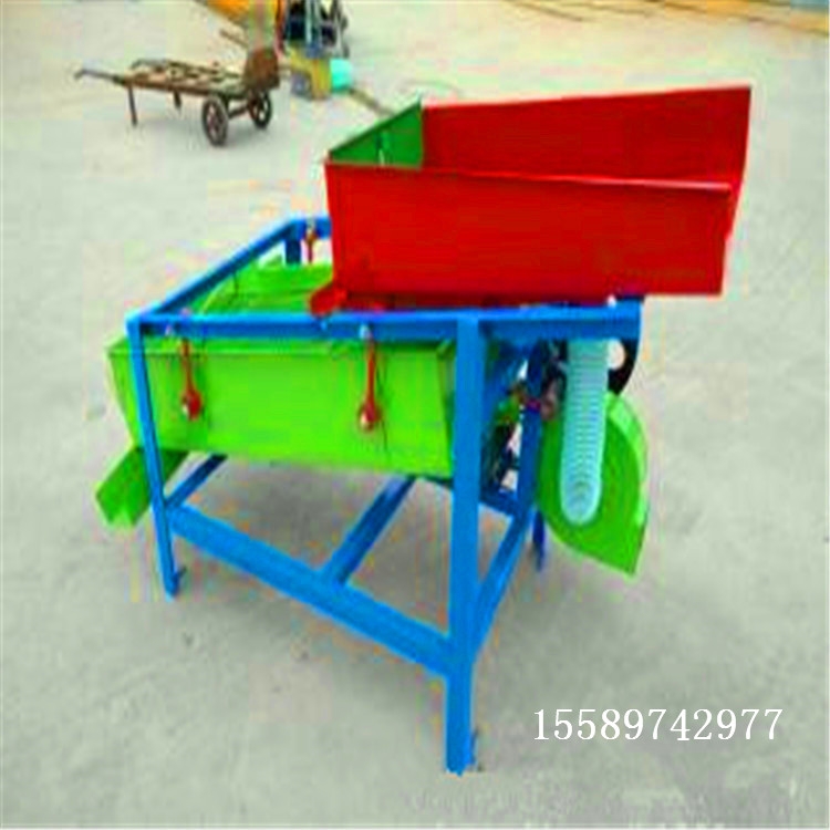 廠家供應(yīng)糧食振動(dòng)篩 高效小米大米花生除雜清選機(jī)