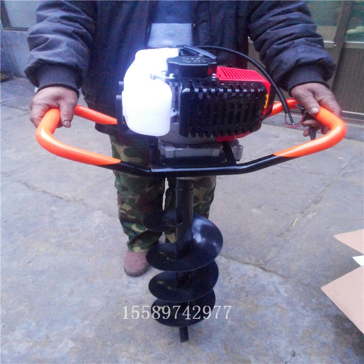 汽油挖坑機(jī) 手提式打坑機(jī)打洞機(jī) 多功能山藥牛蒡種植機(jī)