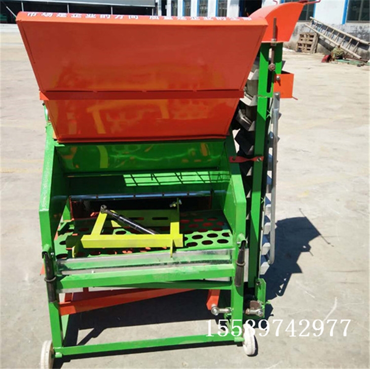 大型電動干濕兩用花生摘果機(jī) 全自動花生脫果機(jī)打秧機(jī)