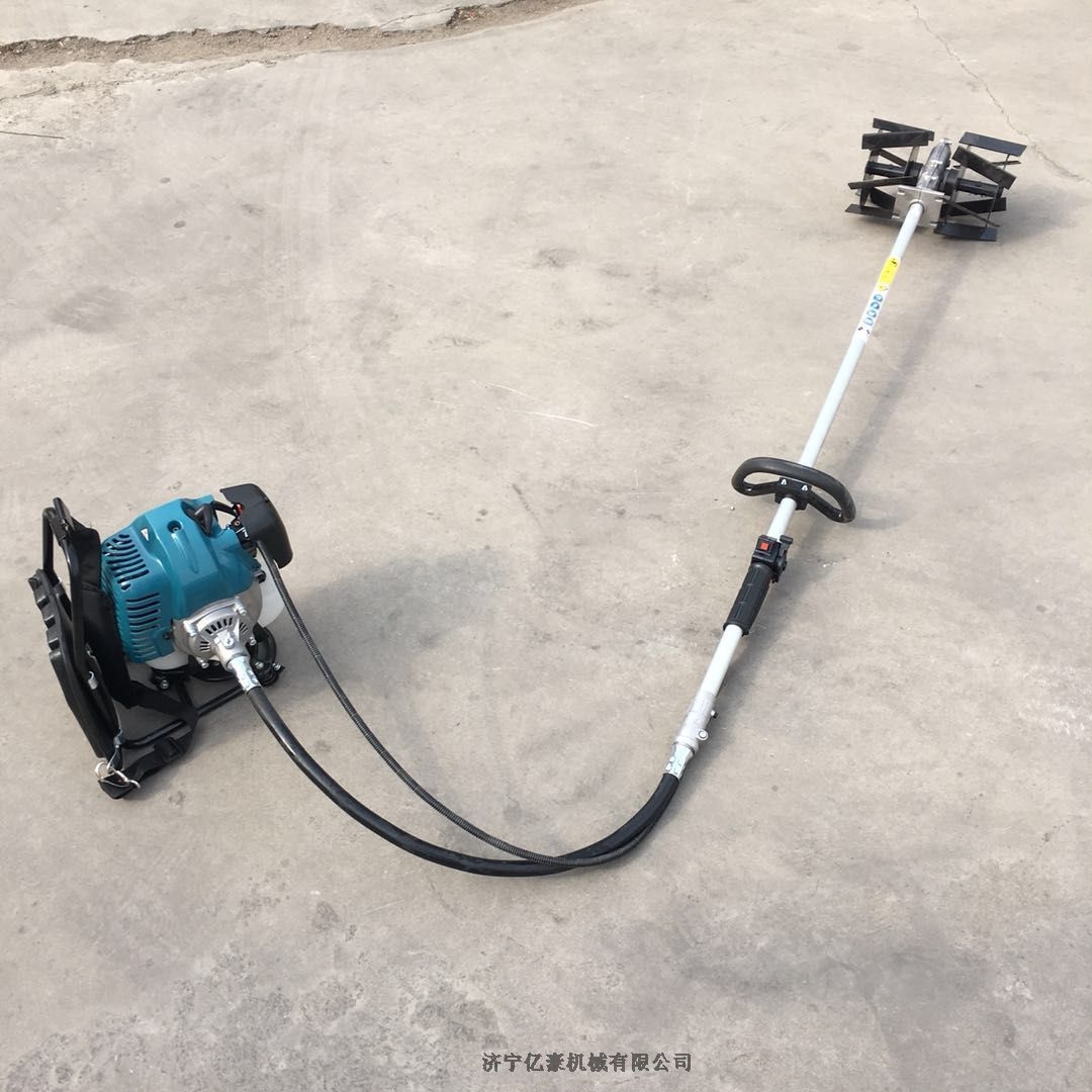 汽油機(jī)背負(fù)式小型收割機(jī) 二沖程除草機(jī)廠家 旋耕松土機(jī)