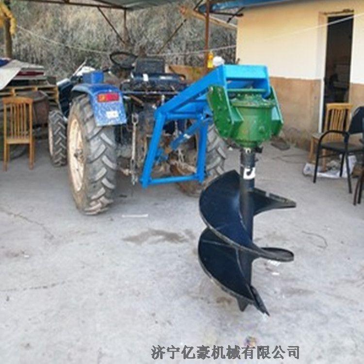 林業(yè)機械設備植樹挖樹坑打孔機栽樹苗地鉆機