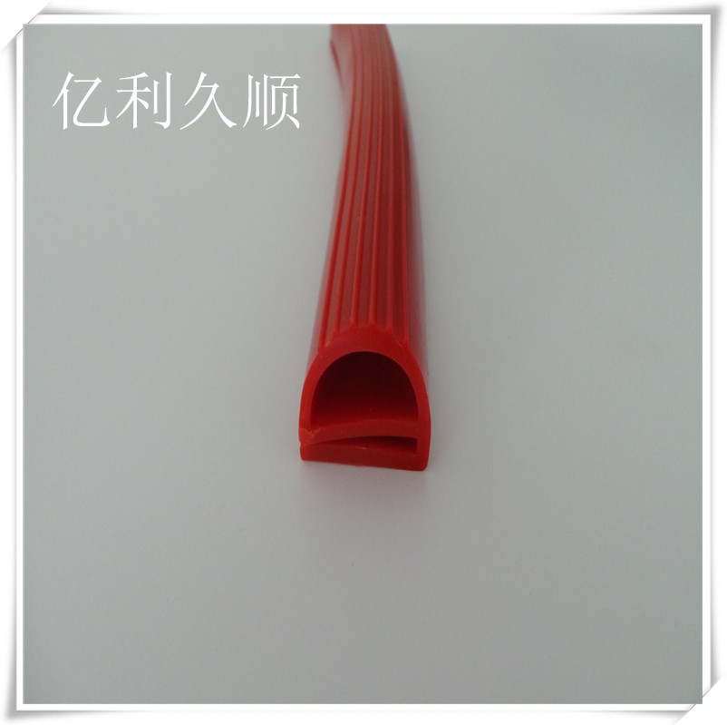 現貨批發(fā)硅膠e型密封條 E型硅橡膠密封條 蒸箱烤箱密封條