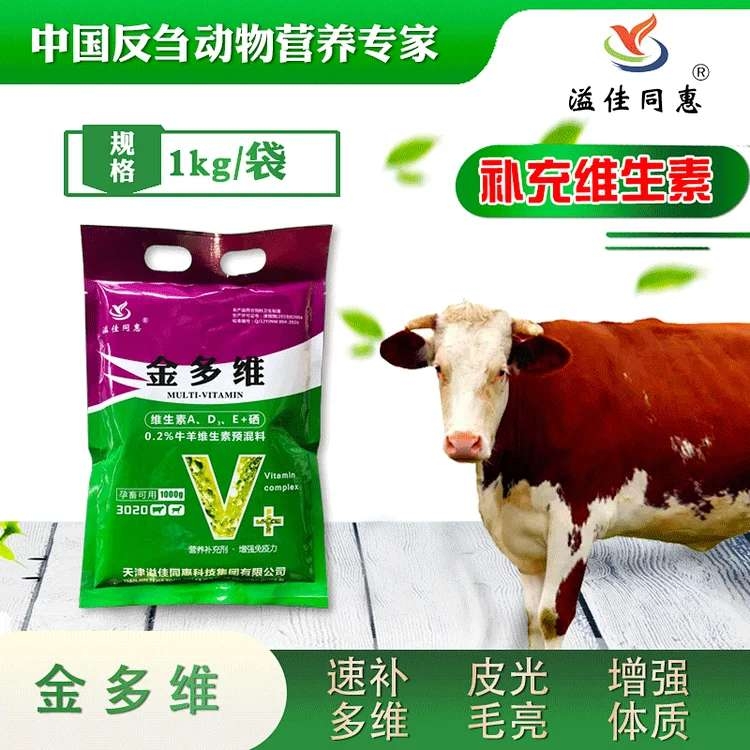 金多維預(yù)防新生犢牛喘