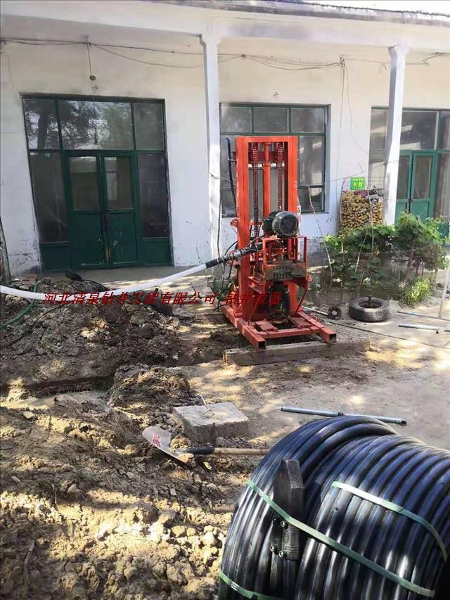 承攬保定安國地源熱泵打井鉆井工程/安國地源熱泵外網(wǎng)集分水器水平管連接，地溫空調(diào)打井工程隊