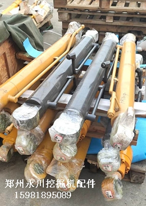 供應(yīng)玉柴YC35、60、85挖掘機(jī)大臂油缸總成中臂油缸總成鏟斗油缸總成