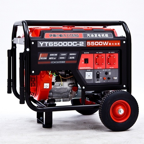 汽油發(fā)電機yt6500dc-2