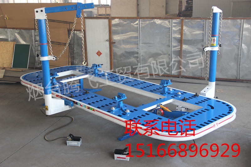 廠家直銷騰飛錳鋼板大梁校正儀奔騰同款車身修復(fù)臺(tái)