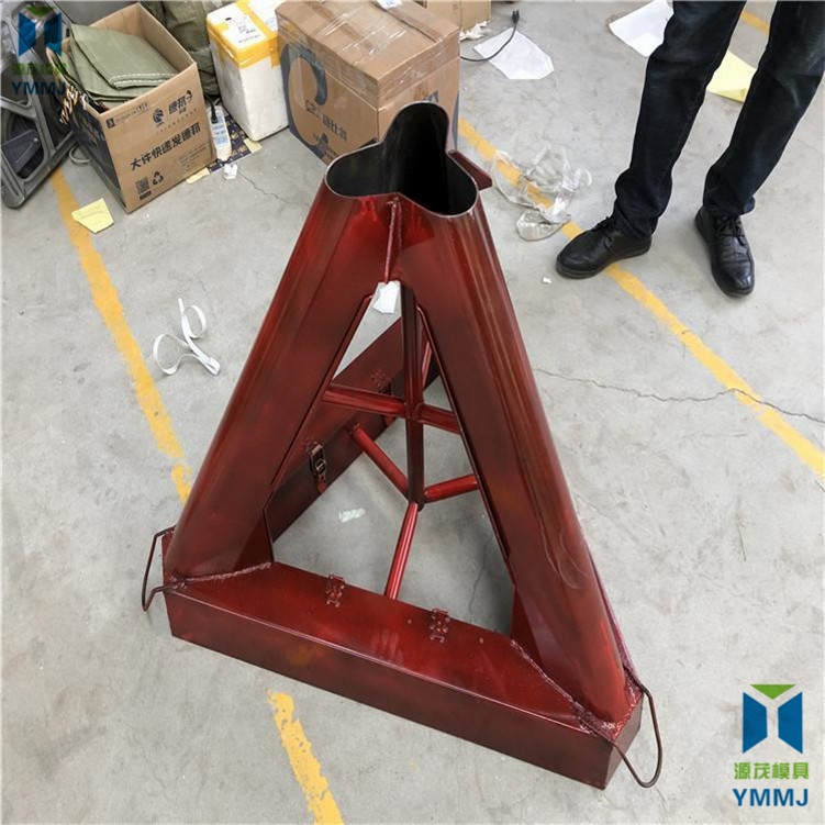 三角框架模具 四面體透水框架鋼模具 源茂預(yù)制透水框架模板廠家