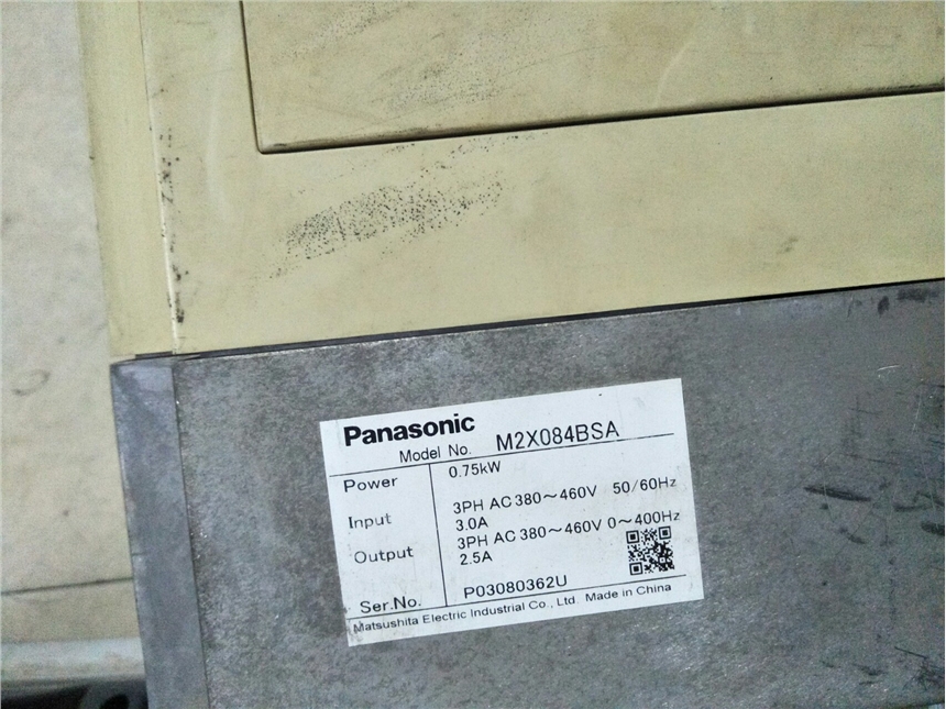 昆山松下變頻器維修 M2X084BSA 議價(jià)過電流沒顯示