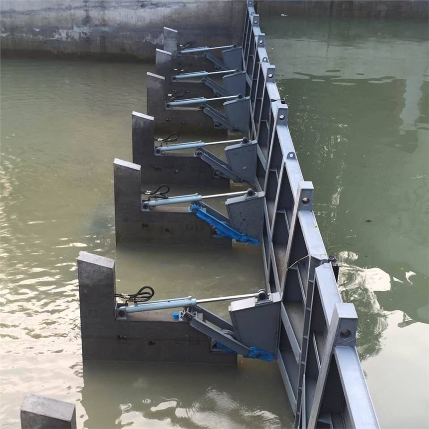 新疆河流液壓底橫軸翻板式閘門加工生產(chǎn)