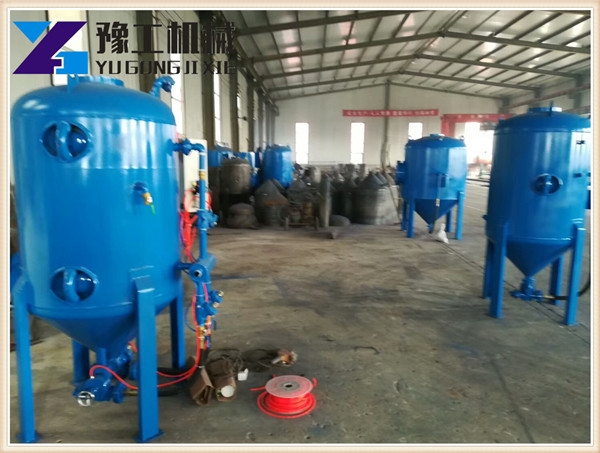 黃南同仁縣噴砂除銹機(jī)圖文詳解豫工歡迎您