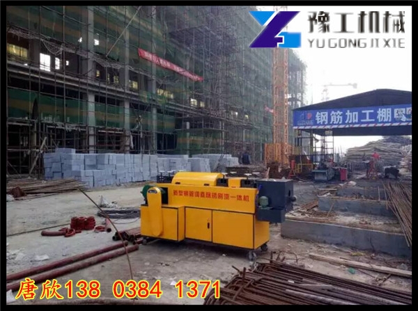 長(zhǎng)春鋼管調(diào)直除銹刷漆一體機(jī)