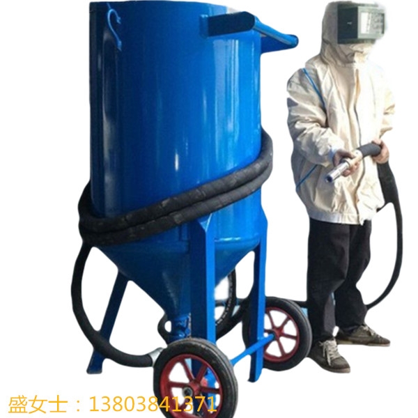 商河縣結(jié)構(gòu)簡單高壓氣動(dòng)噴砂機(jī)