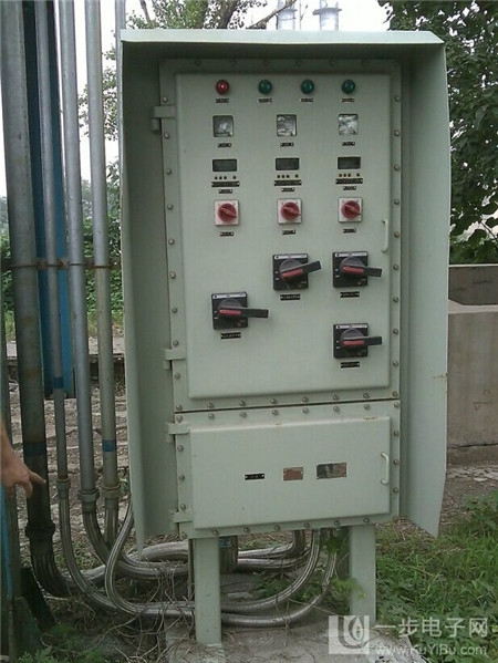 防爆配電箱，加裝防雨罩,戶外不銹鋼配電柜