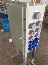雙層門防爆檢修電源箱移動式防爆插座箱IP65防爆照明動力配電箱