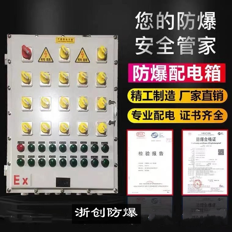浙創(chuàng)油泵氣動防爆配電箱 氣動防爆箱 氣動防爆控制柜 防爆氣動控制箱 氣動球閥操作柱