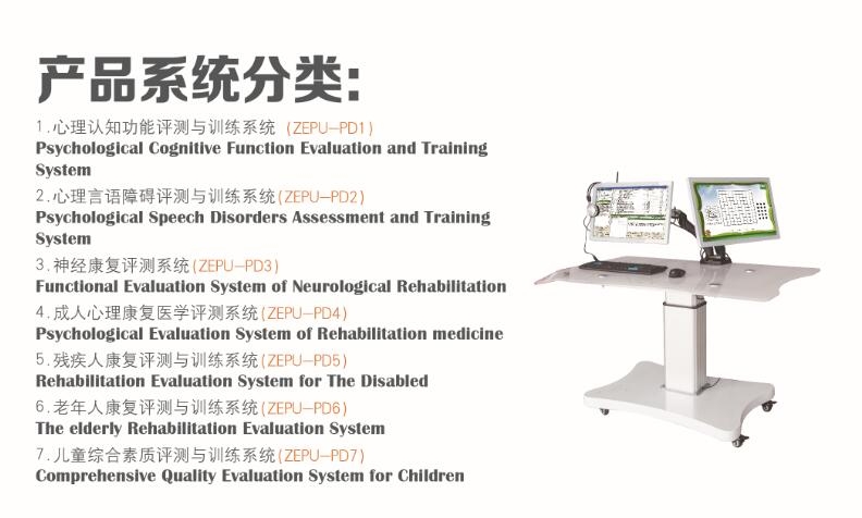 山東ZEPU注意力障礙評估與訓(xùn)練系統(tǒng)特教產(chǎn)品ZEPU-PD1