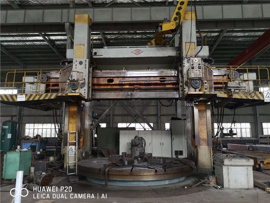 5米重型雙柱雙刀架立式車床型號(hào)1550