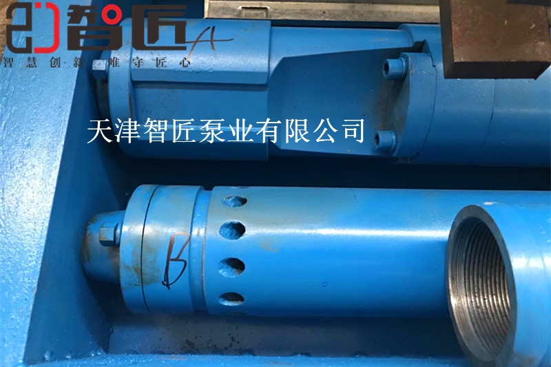 河南地?zé)峁┡瘽撍冒惭b示意圖--智匠泵業(yè)精密產(chǎn)品