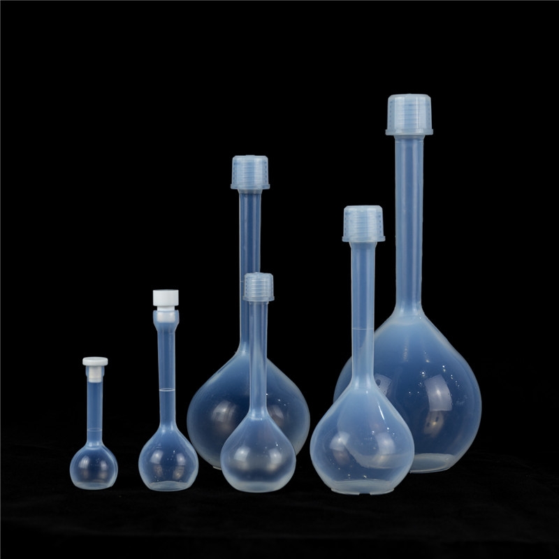 ICP-MS分析實(shí)驗(yàn)專用容量瓶 PFA 容量瓶1000ml 抗摔 耐腐蝕無析出溶出
