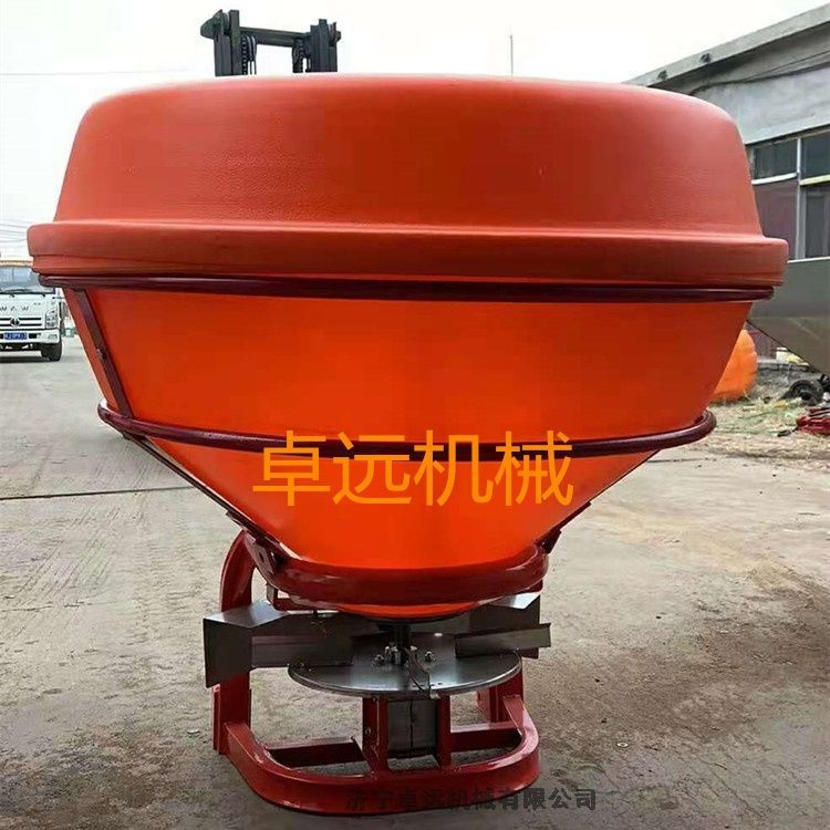 供應(yīng)農(nóng)用車后掛撒肥機 圓形拋肥機 加固加厚撒肥機