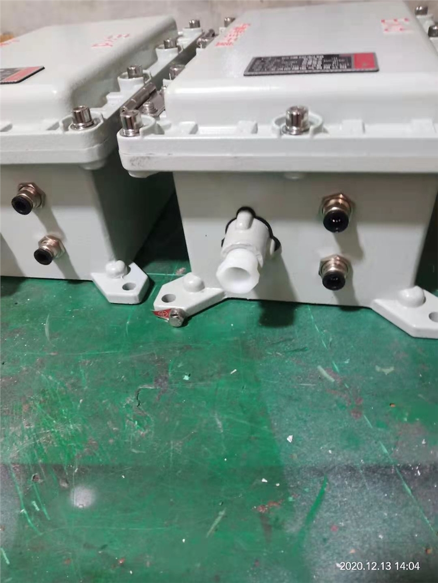鋼鐵廠防爆卸灰控制柜粉塵防爆電控箱IIB IP54
