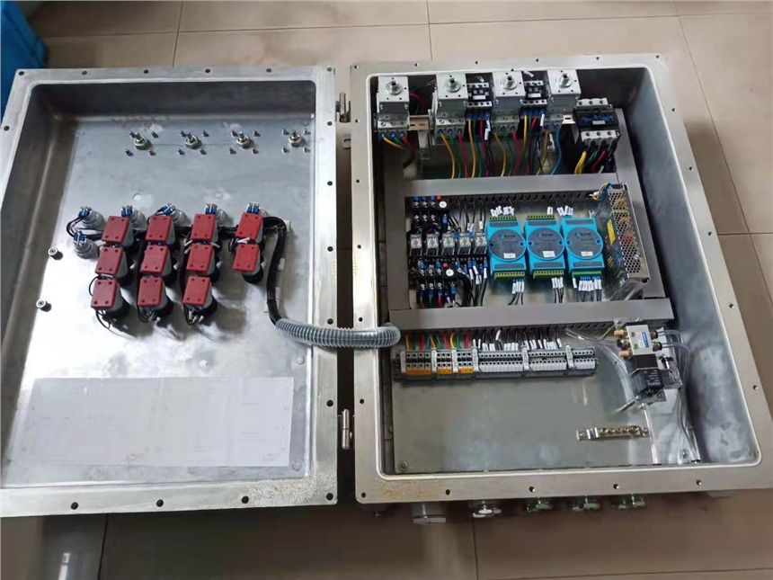 不銹鋼防爆模塊箱304及316防爆電磁閥電控箱
