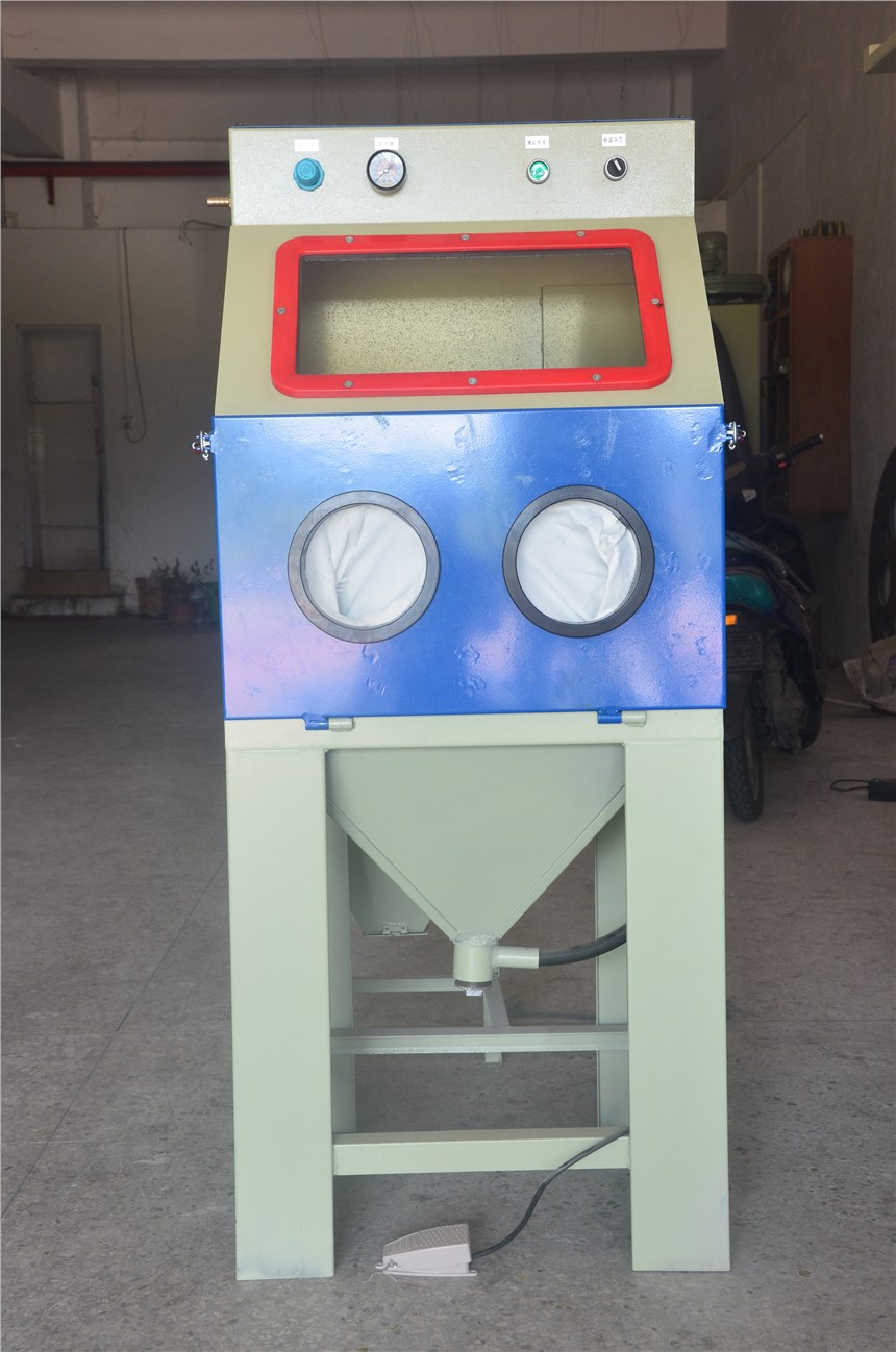 中山艾航6050手動箱式噴砂機