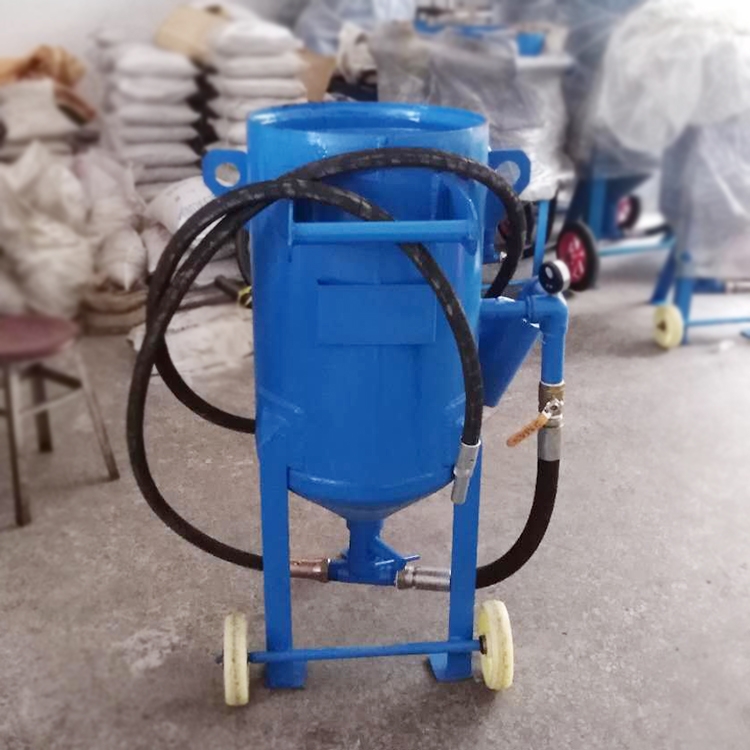江門鋼結(jié)構(gòu)防腐工程移動噴砂機