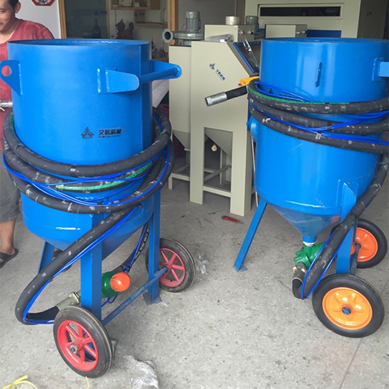 大壩建筑工程清理銹層 三門峽移動噴砂機 高壓清理設(shè)備