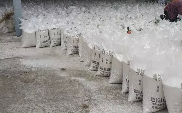 洛陽(yáng)汝陽(yáng)縣石英砂濾料生產(chǎn)廠家